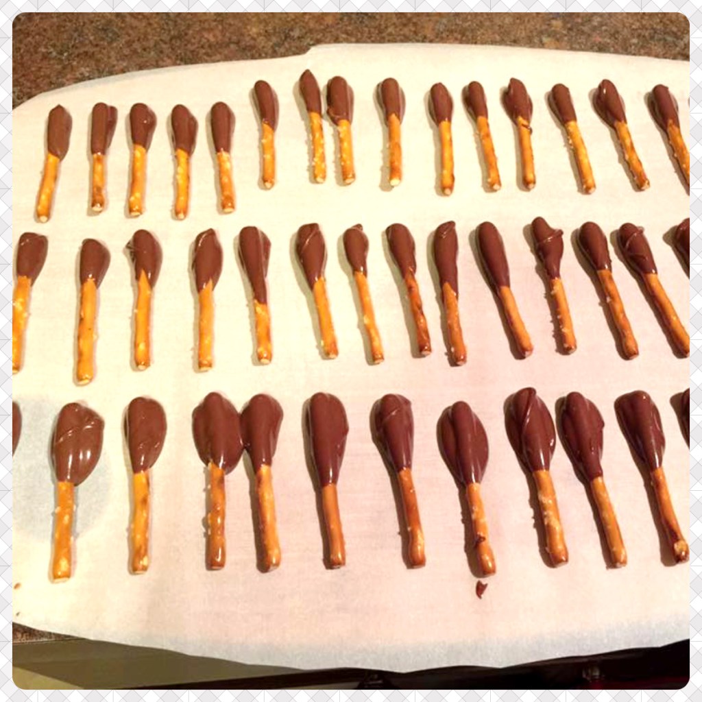 Recette Sucrée: Bretzels au chocolat&nbsp;!