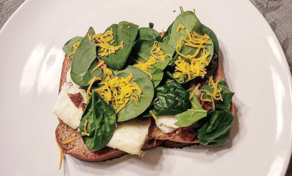 Bacon/Oeuf grilled cheese&nbsp;Sandwich